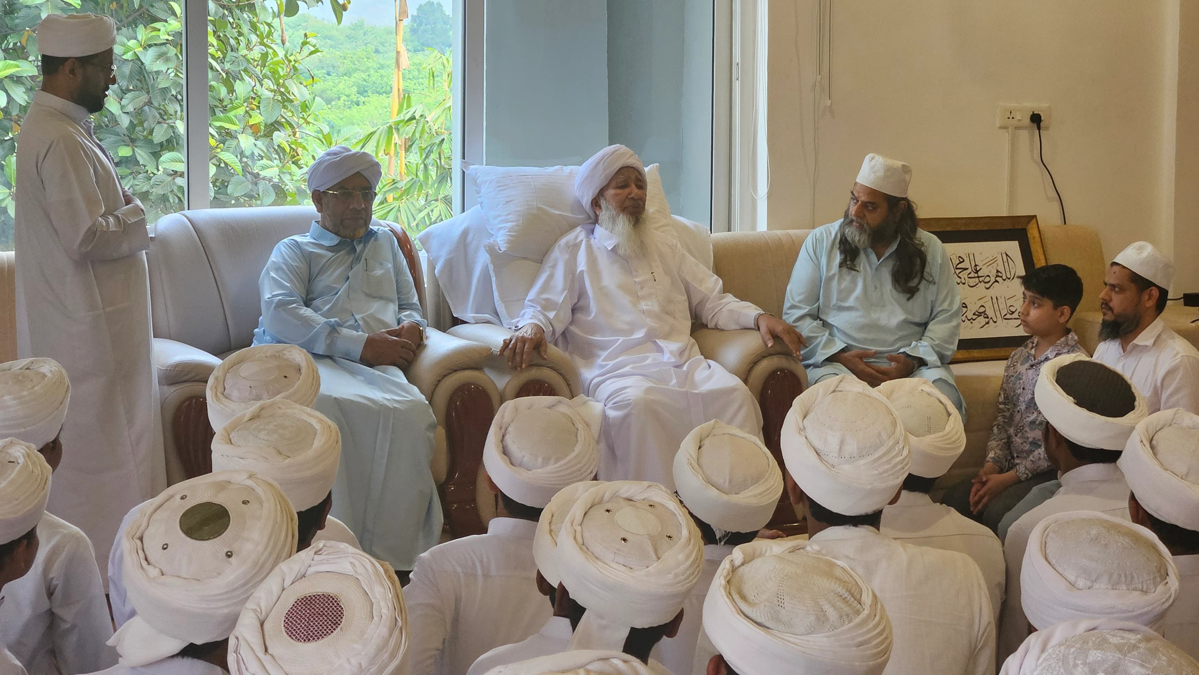 Meeting the Grand Mufti of India